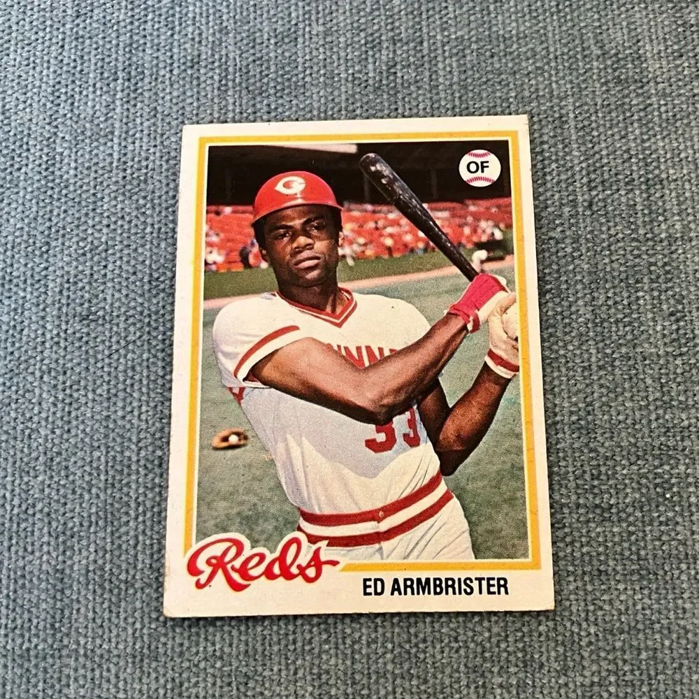 1978 Topps Cincinnati Reds Baseball Card Trading Card